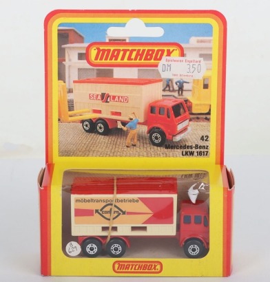 Matchbox Superfast MB-42 Mercedes Benz Confern German Export Model