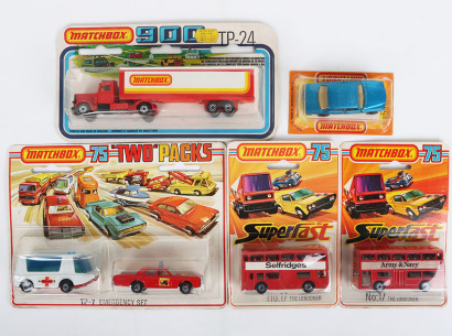 Matchbox Superfast Two Packs TP-7 Emergency Set