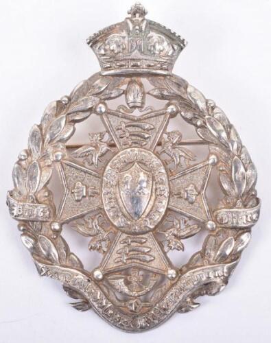 Victorian 24th Middlesex Rifle Volunteers (Post Office Rifles) Officers Glengarry Badge