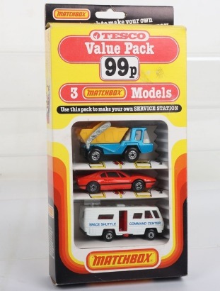 Matchbox Superfast Tesco Value Pack of Three Models, England