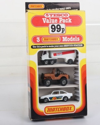 Matchbox Superfast Tesco Value Pack of Three Models, England