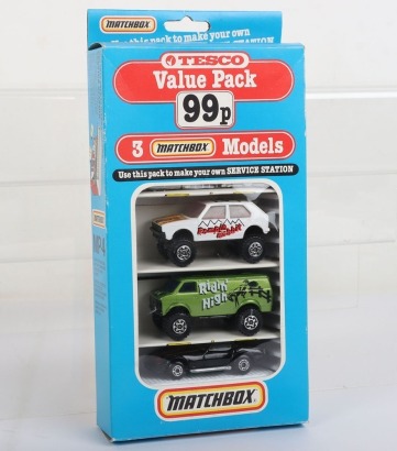 Matchbox Superfast MP-4 Tesco Value Pack of Three Models