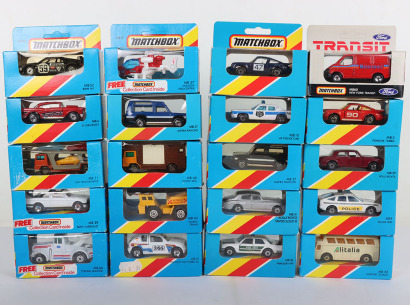 Twenty Matchbox Superfast Boxed Issues