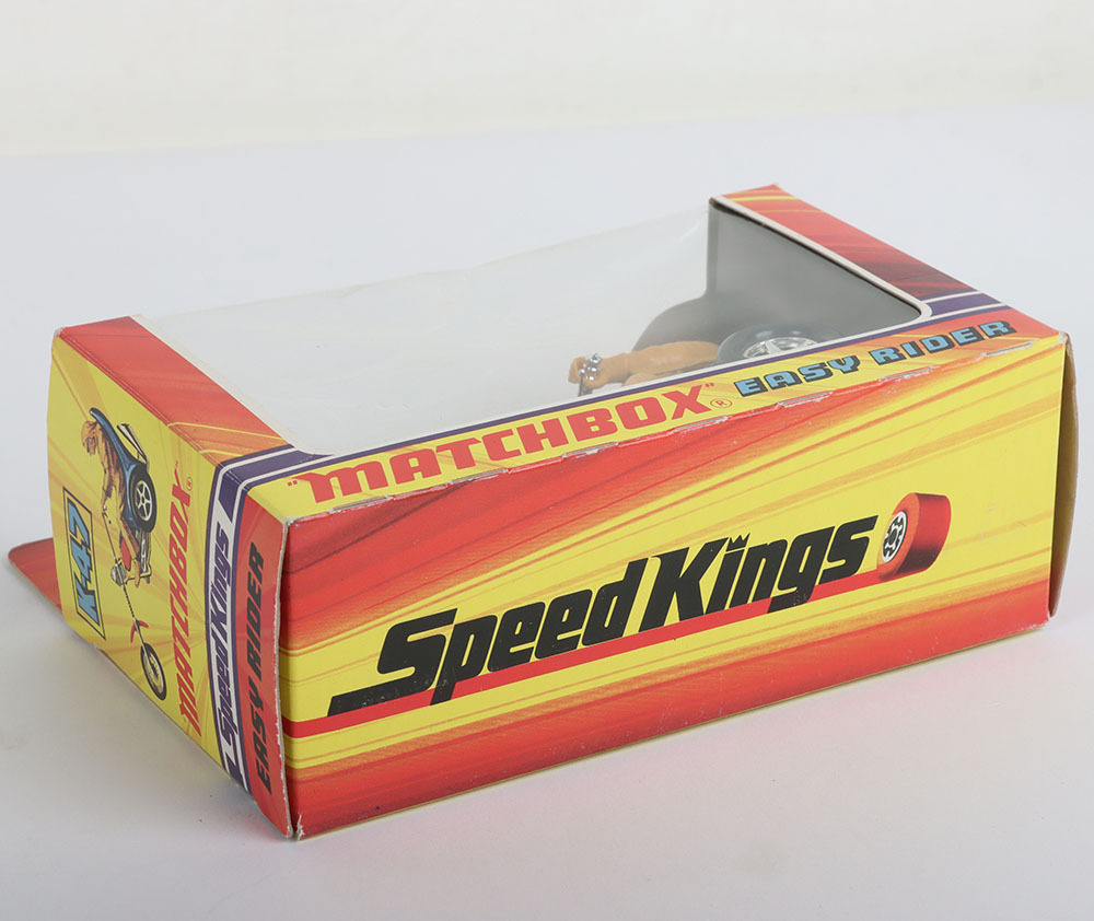 Jouet Ancien Matchbox K-47 Easy Rider Moto - État D'usage, Collection Vintage, Miniature Moto
