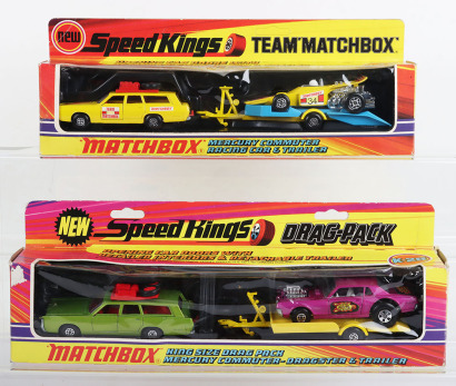 Two Matchbox Speed Kings Sets