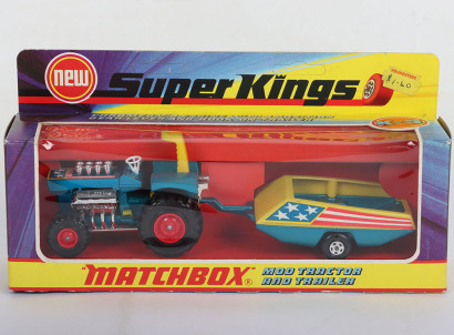 Matchbox SuperKings K-3 Mod Tractor and Trailer