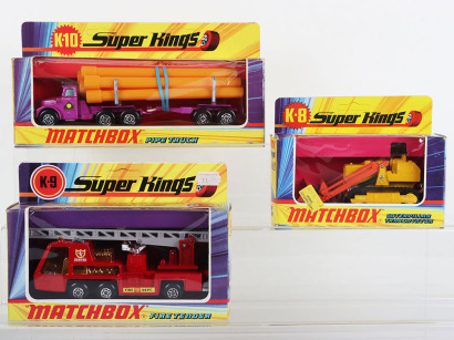 Three Matchbox SuperKings