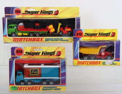 Three Matchbox SuperKings