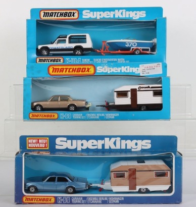 Three Matchbox SuperKings