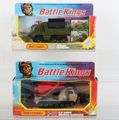 Two Matchbox Battle Kings