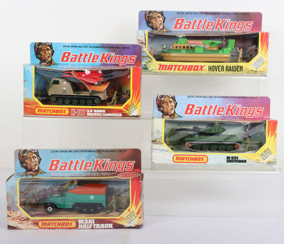 Four Matchbox Battle Kings