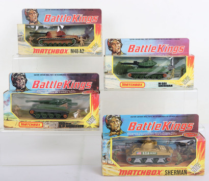 Four Matchbox Battle Kings