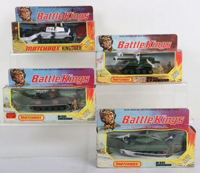 Four Matchbox Battle Kings