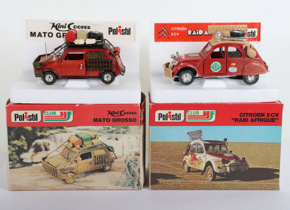 Two Boxed Polistil (Italy) Club HF Models