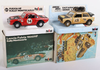 Two Boxed Polistil (Italy) Rally Cars