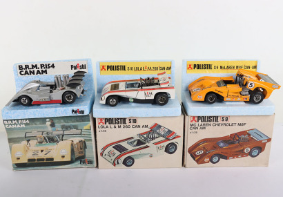 Three Boxed Polistil (Italy) Can-Am Racing Cars