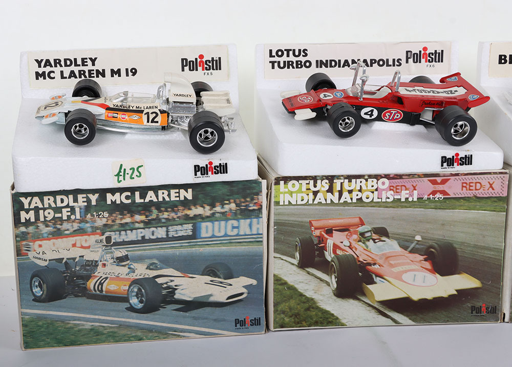 Polistil 1:25 – McLaren M19 Yardley – 1974 – Modèle Miniature Métal – Occasion – Multicolore