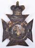 Victorian 2nd Tower Hamlets Rifle Volunteers Other Ranks Helmet Plate - 2