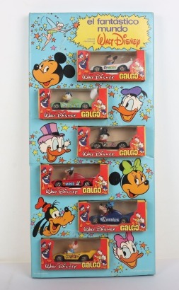 Scarce Galgo (Argentina) Walt Disney Shop Display Card Stand