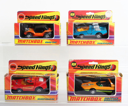 Four Matchbox Speed Kings