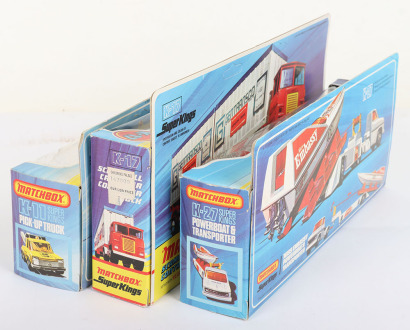 Three Matchbox SuperKings