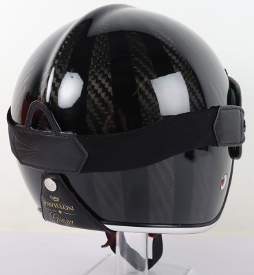 Ruby Paris Pavillon Ginza Open Face Motorcycle Crash Helmet, with tinted visor - 8