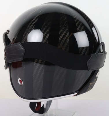 Ruby Paris Pavillon Ginza Open Face Motorcycle Crash Helmet, with tinted visor - 10