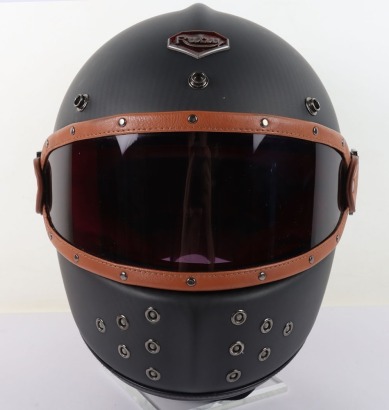 Ruby Paris Castel St Roc Full Face Motorcycle Crash Helmet, with tinted visor