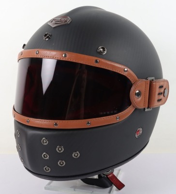 Ruby Paris Castel St Roc Full Face Motorcycle Crash Helmet, with tinted visor - 7