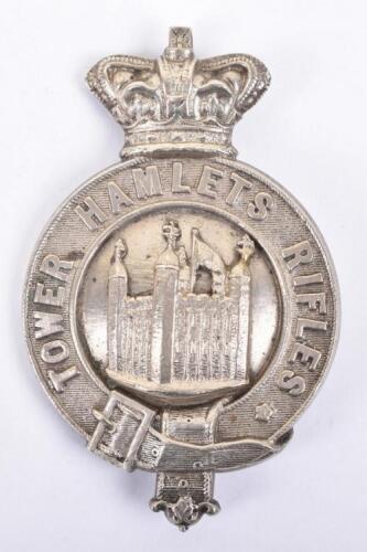 Victorian Tower Hamlets Rifles Pouch Badge