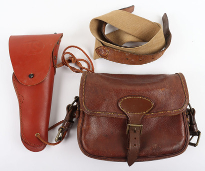 Vintage Leather Cartridge Bag