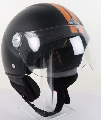 Harley Davidson open Face Motorcycle Helmet - 3