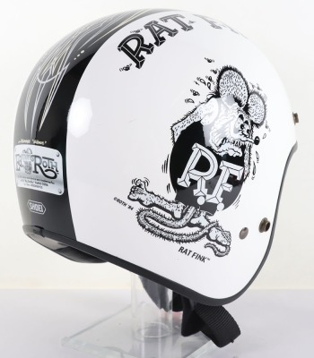 Japanese Shoei Freedom Ratfink open Face Motorcycle Helmet - 4