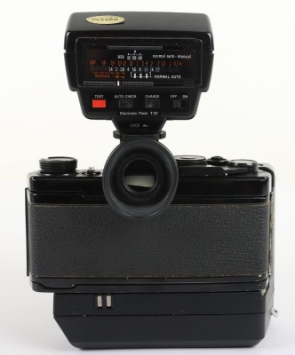 A Black Olympus OM-1 MD SLR Camera - 2