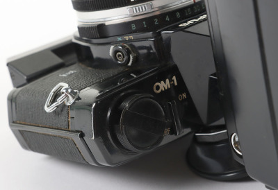 A Black Olympus OM-1 MD SLR Camera - 10