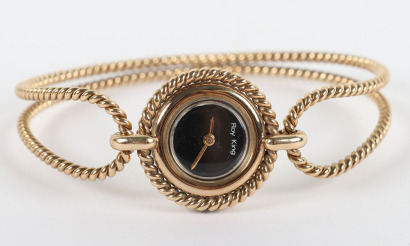 A 9ct Yellow Gold Roy King Ladies Watch