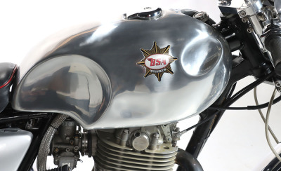 BSA Goldstar SR Rep Motorcycle Registration no.GNH 94B. Vehicle ID No. 2J40007946. Engine no. R348560. - 3