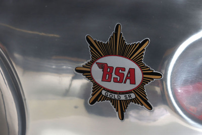 BSA Goldstar SR Rep Motorcycle Registration no.GNH 94B. Vehicle ID No. 2J40007946. Engine no. R348560. - 9