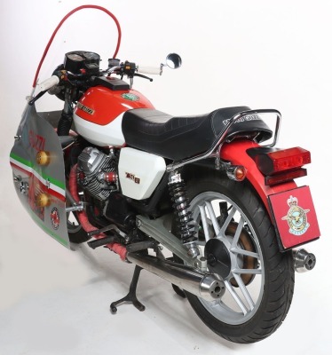 1979 Moto Guzzi V50 MKII Motorcycle.Registration no. HRL 713W.Frame no. PB17241.Engine no.17899. - 3