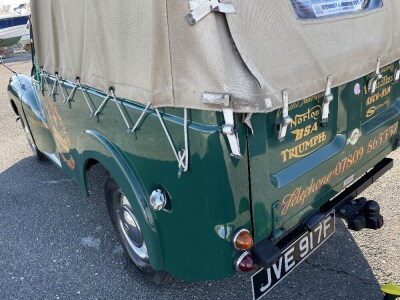 Scarce 1968 Morris Minor Pick Up and Trailer Reg No. JVE 917 F. Vin No: MAU5241344 - 5