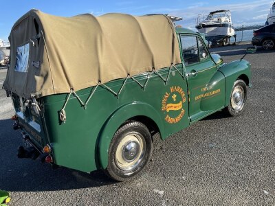 Scarce 1968 Morris Minor Pick Up and Trailer Reg No. JVE 917 F. Vin No: MAU5241344 - 6