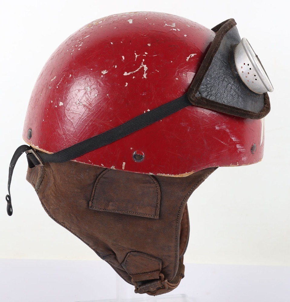 Vintage Scarce 1950’s MV Agusta Pudding Basin Crash Helmet