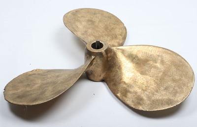 A Bronze Three Blade boat propeller - 6