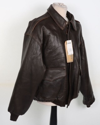 Averex A-2 Style Leather Flight Jacket - 5