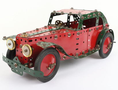 Meccano Coupe Clock Work Saloon Car