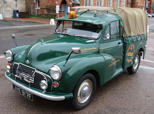 Scarce 1968 Morris Minor Pick Up and Trailer Reg No. JVE 917 F. Vin No: MAU5241344