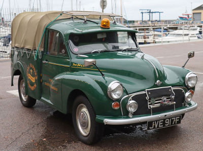 Scarce 1968 Morris Minor Pick Up and Trailer Reg No. JVE 917 F. Vin No: MAU5241344 - 2