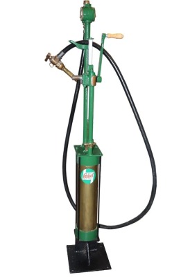 A Godwin Model P2 Hand Cranked Skeleton Petrol Pump - 2