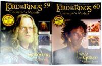 Lord of the Rings partwork figures by Eaglemoss