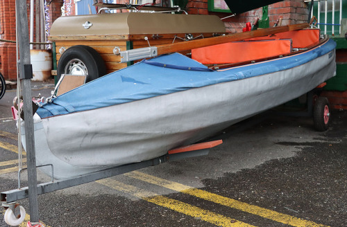 A Klepper Master Sailing Dinghy